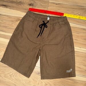 Vintage Volcom Shorts Men’s sz 30 - 32 Checkered Skate Slim Y2K 9” Inseam Pocket